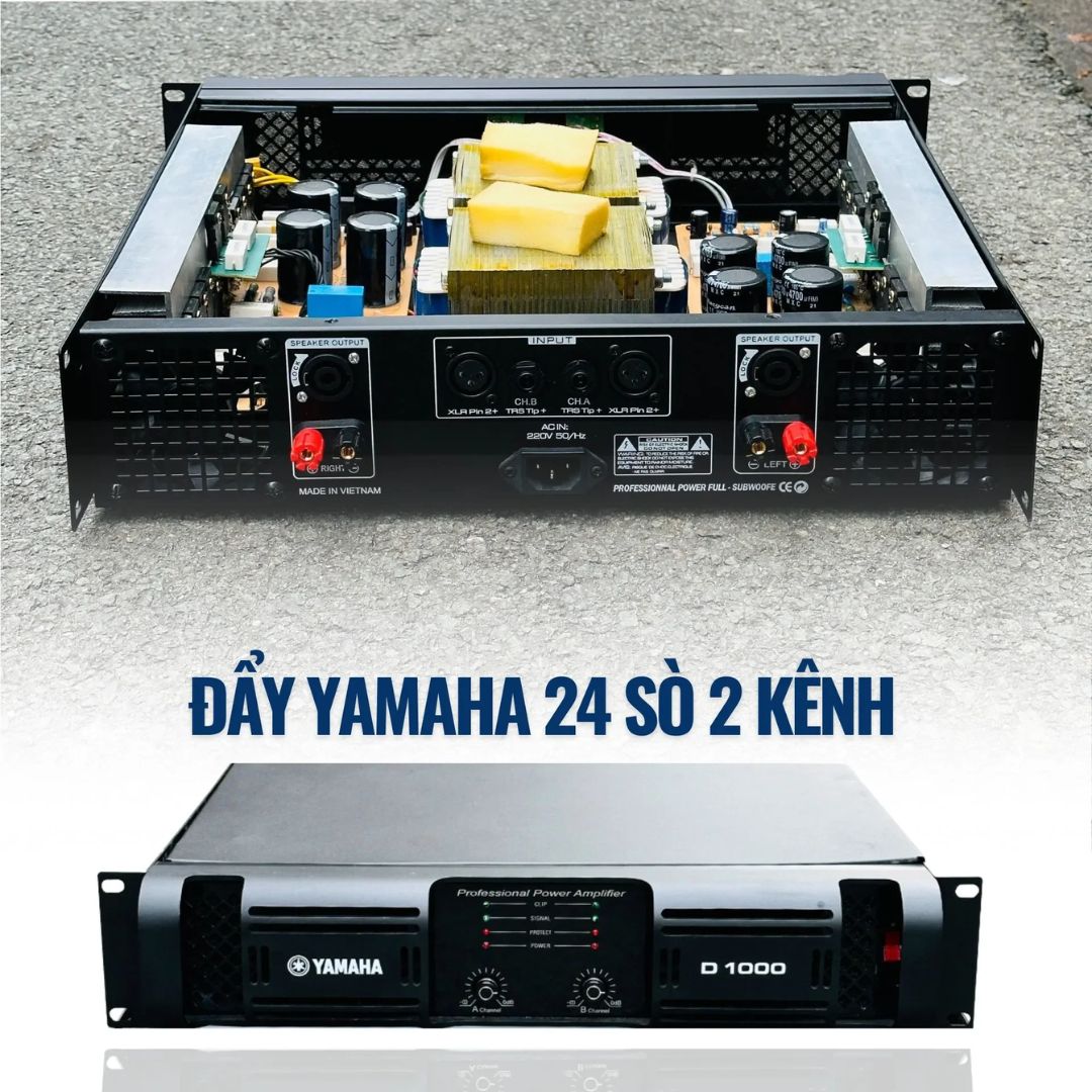 Cục Đẩy Sông Suất 24 Sò YAMAHA D1000