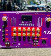 BO MẠCH T300s MỚI Mạch Loa Kéo Reverb Hoàn Hảo Nhất Nguồn 40V Đôi DSP Mono Có MID