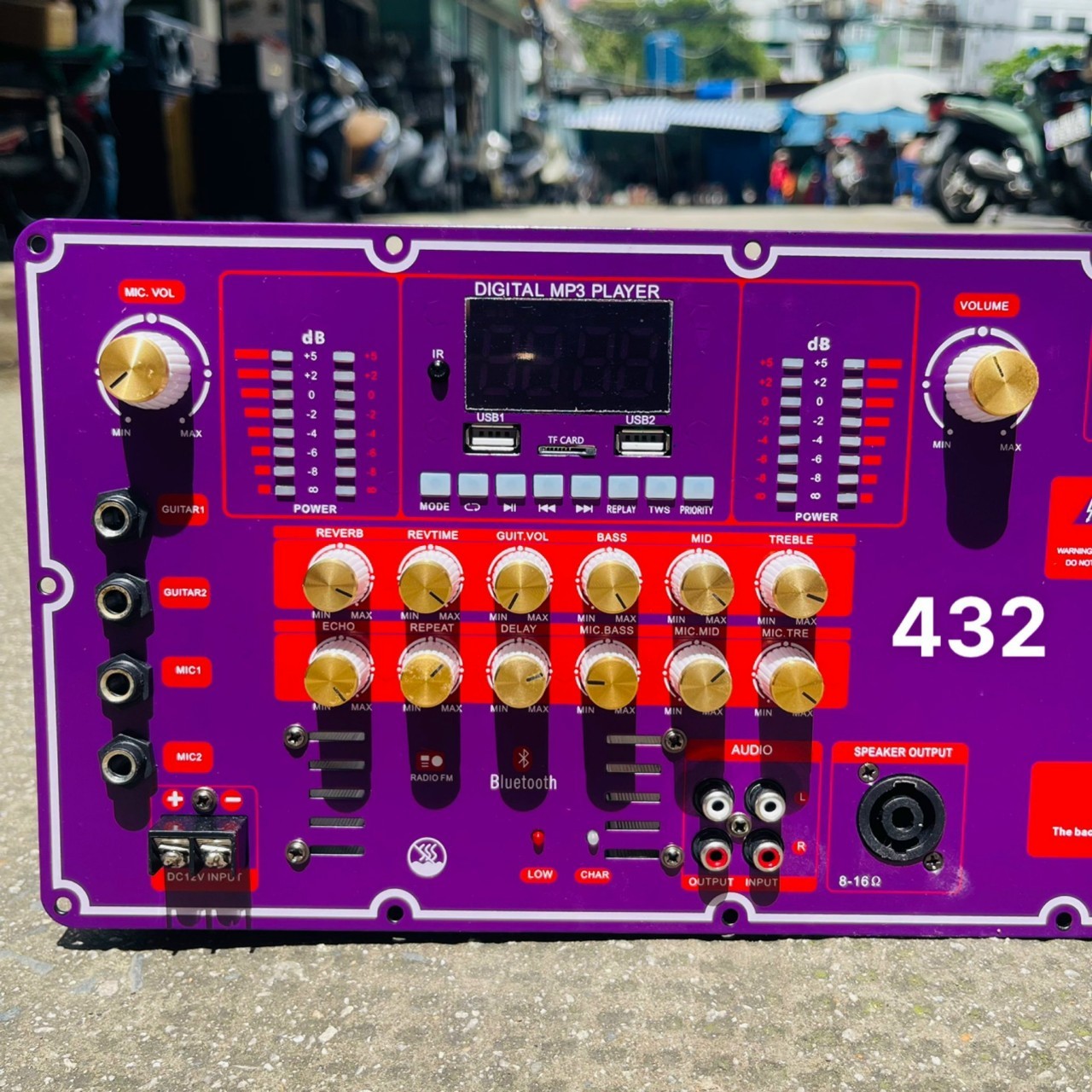 BO MẠCH T300s MỚI Mạch Loa Kéo Reverb Hoàn Hảo Nhất Nguồn 40V Đôi DSP Mono Có MID